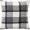 Image de Coussin Tartan En Velours "ecossais" 45x45cm Anthracite