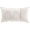 Image de Coussin Imprimé Métallisé "maho" 30x50cm Blanc