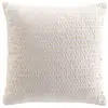 Image de Coussin Déco Jacquard "milano" 45x45cm Naturel
