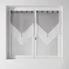 Image de Voilage gris 2 x 60 x 90 cm DOUCEUR D'INTERIEUR