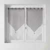 Image de Voilage gris 2 x 60 x 120 cm DOUCEUR D'INTERIEUR