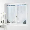 Image de Paire De Voilages "salina" 60x120cm Blanc