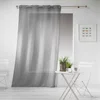 Image de Rideau Voilage "haltona" 140x240cm Gris
