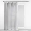 Image de Panneau a anneaux 140 x 240 cm voile tisse milza Gris