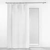 Image de Voilage à anneaux 140 x 240 cm   Voile tissé Milza Blanc