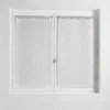 Image de Paire droite anneaux 2 x 60 x 90 cm voile tisse milza Blanc