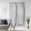 Image de Paire De Voilages Passe-tringle "candide" 70x200cm Gris