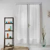 Image de Paire droite passe tringle 2 x 70 x 200 cm luminette unie luminea Blanc