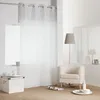 Image de Paris Prix - Rideau Voilage À  illets "minnie" 140x240cm Gris