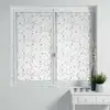 Image de Paire De Voilages "petite Fleur" 60x90cm Blanc & Gris