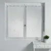 Image de Paire De Voilages "petite Fleur" 60x90cm Blanc