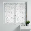 Image de Paire droite passants 2 x 60 x 120 cm voile sable brode petite fleur Blanc/Gris