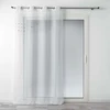 Image de Rideau Voilage À  illets "krom" 140x240cm Blanc