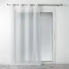 Image de Rideau Voilage À  illets "poutchi" 140x240cm Blanc