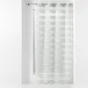 Image de PANNEAU A OEILLETS 140 x 260 CM VOILE SABLE FILS COUPES LALINA MENTHE