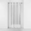 Image de Voilage a oeillets 140 x 240 cm voile sablé Roxia Blanc