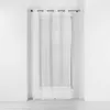 Image de Voilage a oeillets 140 x 240 cm voile sablé brodé Olyympia Blanc