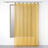 Image de Rideau Voilage à Anneaux Linka 140x240cm Jaune