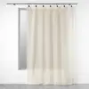 Image de Rideau Voilage À Anneaux "linka" 140x240cm Naturel