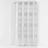 Image de Rideau Voilage - DOUCEUR DINTERIEUR - Pasadena - 140x240 cm - Blanc - 8 oeillets