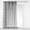Image de Rideau Voilage à  illets Aloria 140x280cm Gris