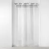Image de Rideau Voilage À  illets "nikita" 140x280cm Blanc