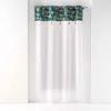 Image de Rideau Voilage À  illets "bohoflora" 140x240cm Bleu