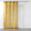 Image de Rideau Voilage À  illets "belflor" 140x240cm Jaune
