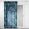 Image de Rideau Voilage à  illets Esquisse 140x240cm Bleu