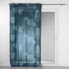 Image de Rideau Voilage à  illets Esquisse 140x280cm Bleu