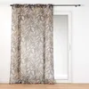 Image de Voilage a oeillets 140 x 240 cm voile sablé imprimé Cabana Camel