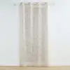 Image de Rideau Voilage À  illets "karla" 140x240cm Taupe