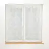 Image de Paire De Voilages "levita" 60x160cm Blanc