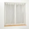 Image de Paire droite passants 2 x 60 x 90 cm voile sable brode galactee Taupe
