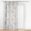 Image de Voilage a oeillets 140 x 240 cm voile sablé imprimé Tilda Blanc