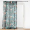 Image de Voilage a oeillets 140 x 240 cm voile sablé Tilda Vert