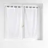 Image de Paire De Voilages Maille "fanny" 60x160cm Blanc