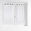 Image de Paire De Voilages Maille "manon" 60x160cm Blanc