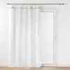 Image de Voilages À  illets 140 X 240 Cm Mileo Blanc - Voile Tissé