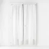 Image de Paire de rideaux voilage passe tringle 2 x 70 x 200 cm Naturel - voile tissé