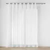 Image de Voilage grande largeur a oeillets 300 x 240 cm voile tissé Carlin Naturel