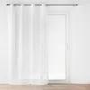 Image de Voilage a oeillets 140 x 240 cm voile sable imprime metallise louxor Blanc