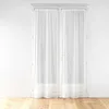 Image de Paire droite passe tringle 2 x 70 x 240 cm maille Odilia