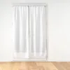 Image de Paire de Voilages Passe-Tringle Dandy 70x200cm Blanc