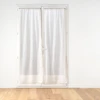 Image de Paire De Voilages Passe-tringle "norine" 70x200cm Naturel