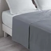 Image de Drap Plat "lina" 180x290cm Gris