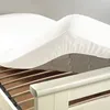 Image de Drap housse coton INTIMITY 160x200cm blanc
