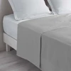 Image de Drap Plat "lina" 180x290cm Gris Galet