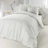 Image de Housse de Couette - HOME MAISON - Blanche - Coton 57 fils/cm2 - 260 x 240 cm