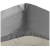 Image de Drap Housse "actually" 140x190cm Gris